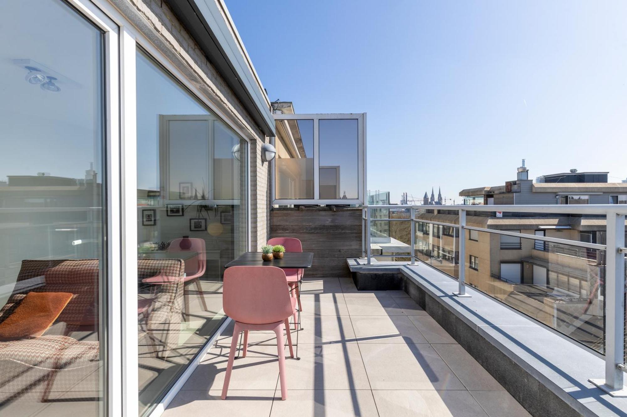 Apartmán Penthouse Bij Leopoldpark Ostende Exteriér fotografie