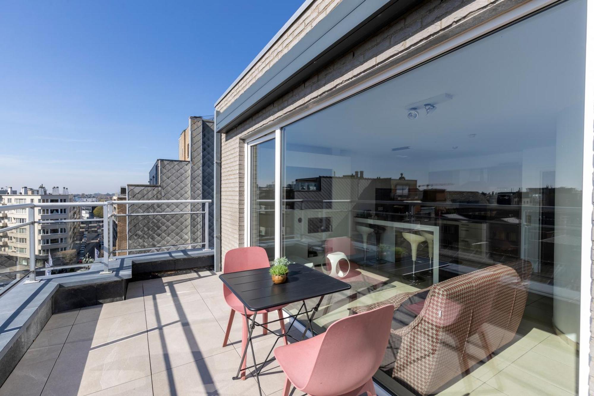 Apartmán Penthouse Bij Leopoldpark Ostende Exteriér fotografie